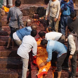 Washing Dead Body, Pasupathinath Temple