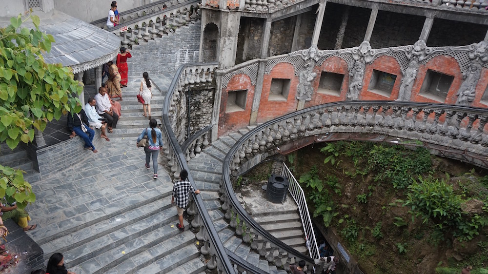 Circle Stairs - Gupteshwor Mahadev Cave, Pokhara